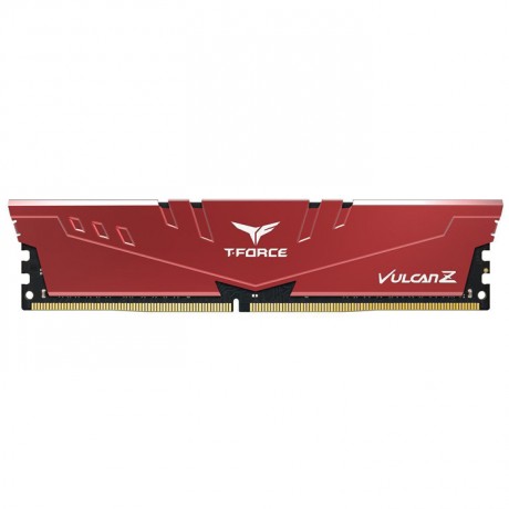 Team T-Force Vulcan Z Red 16GB 1x16GB 3200Mhz CL16 DDR4 Gaming Ram (TLZRD416G3200HC16F01)