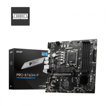 MSI PRO B760M-P DDR5 6800MHz(OC) M.2 HDMI mATX 1700p