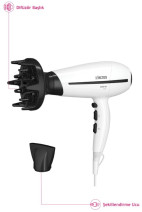 ALTUS AL 7044 S IYONIK 2200 W SAC KURUTMA MAKINESI