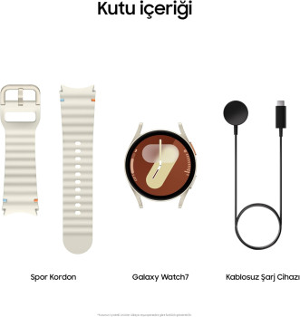 SAMSUNG WATCH7 40MM L300-NZEA TUR KREM AKILLI SAAT