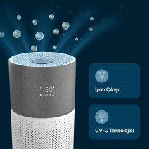 XENON SMART X7420 M0 AKILLI HAVA TEMIZLEYICI GRI
