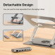 UNITEK 360D METAL 15.6” NOTEBOOK STAND 5in1 D1109B